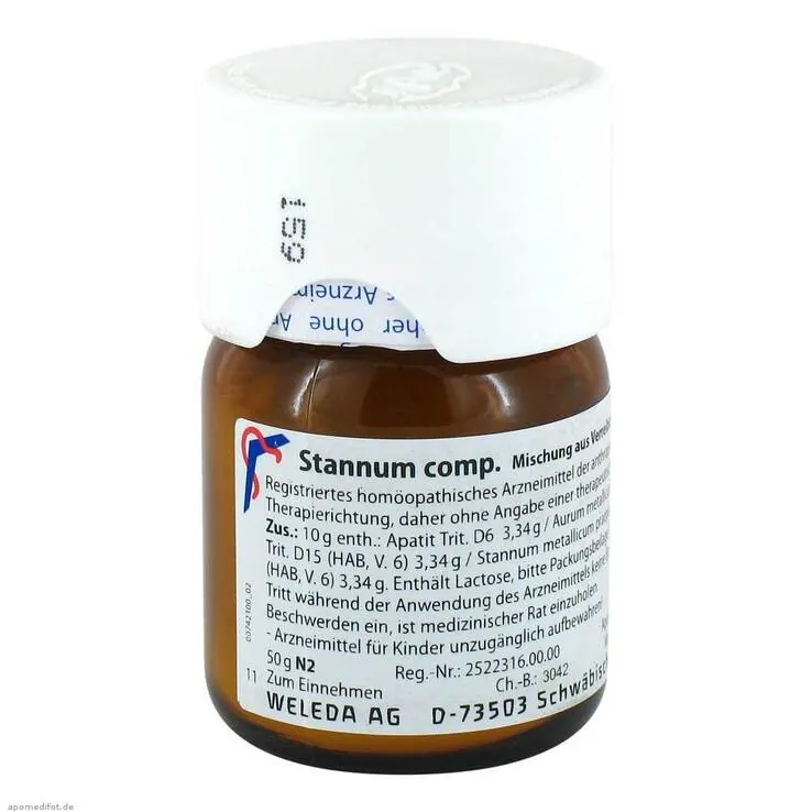Stannum comp. Trituration, 50 g