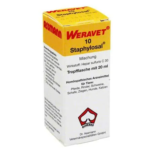 Staphylosal 10 Tropfen vet. (für Tiere), 20 ml