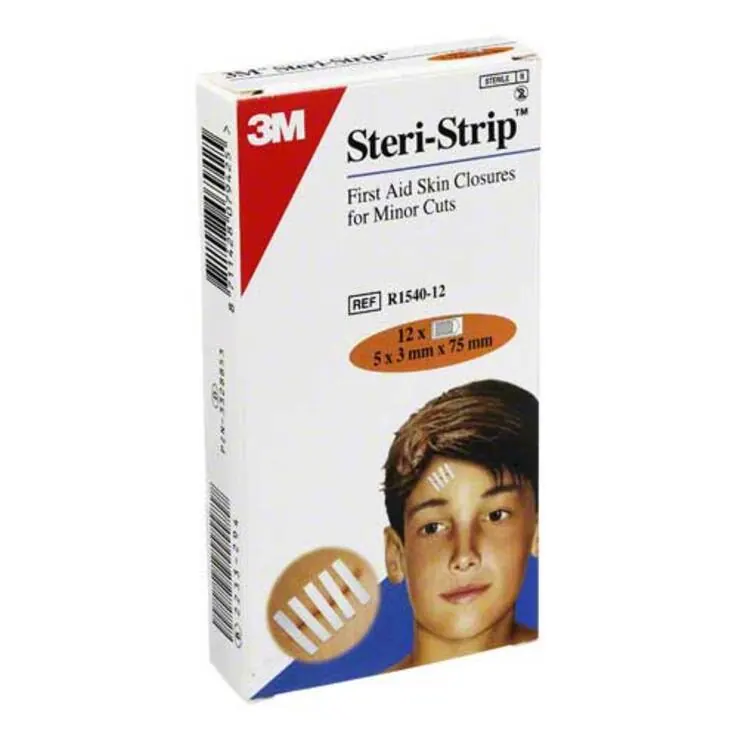 Steri Strip steril 3x75mm 1540P, 12X5 St