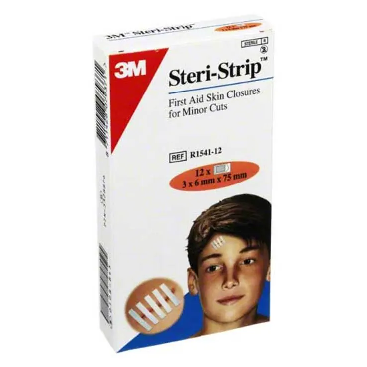 Steri Strip steril 6x75mm 1541P, 12X3 St