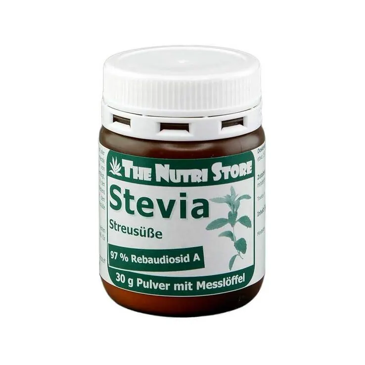 Stevia 97% Rebaudiosid A Streusüße, 30 g