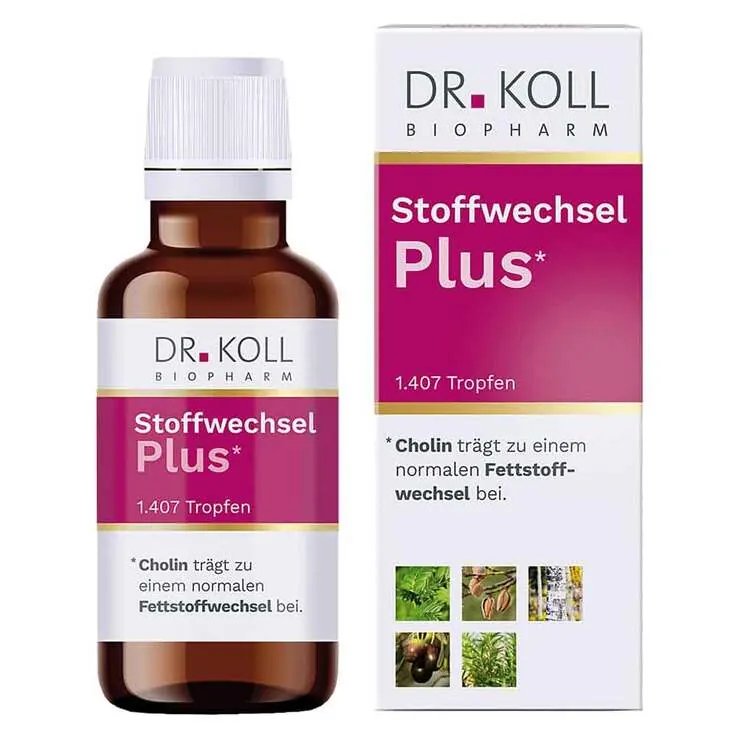 Stoffwechsel Plus Dr. Koll Gemmo Komplex Cholin Zink, 50 ml