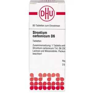 STRONTIUMCARBONICUMD6Tabletten80St