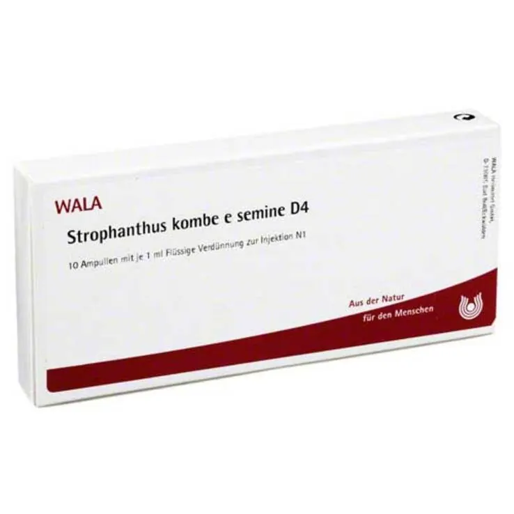 Strophanthus komb. e semen D 4 Ampullen, 10X1 ml