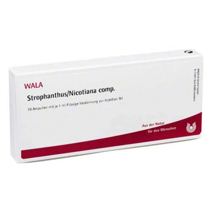 Strophanthus / Nicotian comp. Ampullen, 10X1 ml