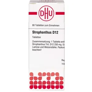 STROPHANTHUSD12Tabletten80St
