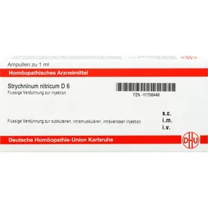 STRYCHNINUMNITRICUMD6Ampullen8X1ml