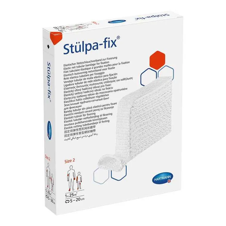 Stülpa Fix Größe 2 Mehrfing. / Kinder Arm / -Bein 25 m Netz., 1 St