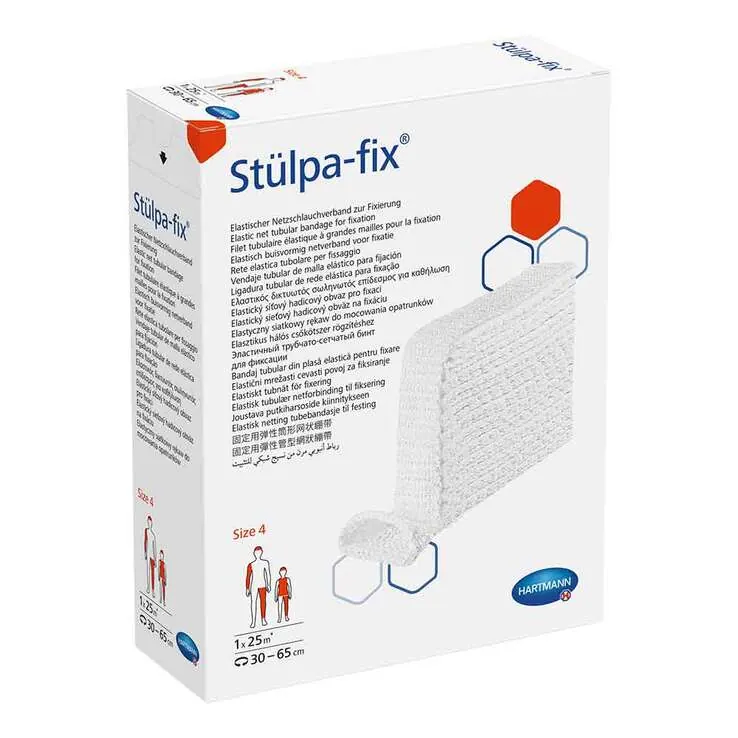 Stülpa Fix Größe 4 Bein / Fuß / Kinder Rumpf 25m Netzschl., 1 St