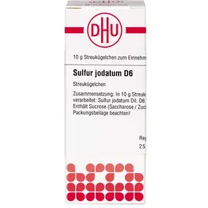 SULFURJODATUMD6Globuli10g