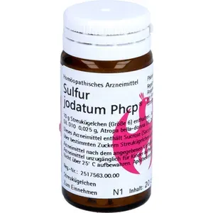 SULFURJODATUMPHCPGlobuli20g