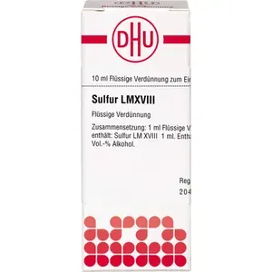 SULFURLMXVIIIDilution10ml