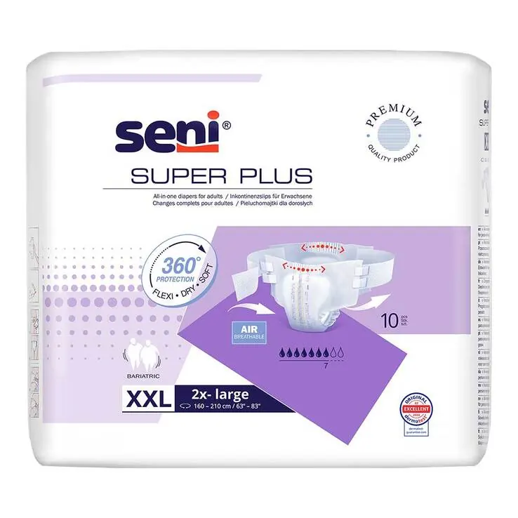 SUPER SENI PLUS XXL Windeln für die Nacht für Erwachsene, 10 St