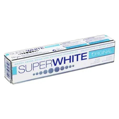 SUPERWHITE weißende Zahncreme, 50 ml