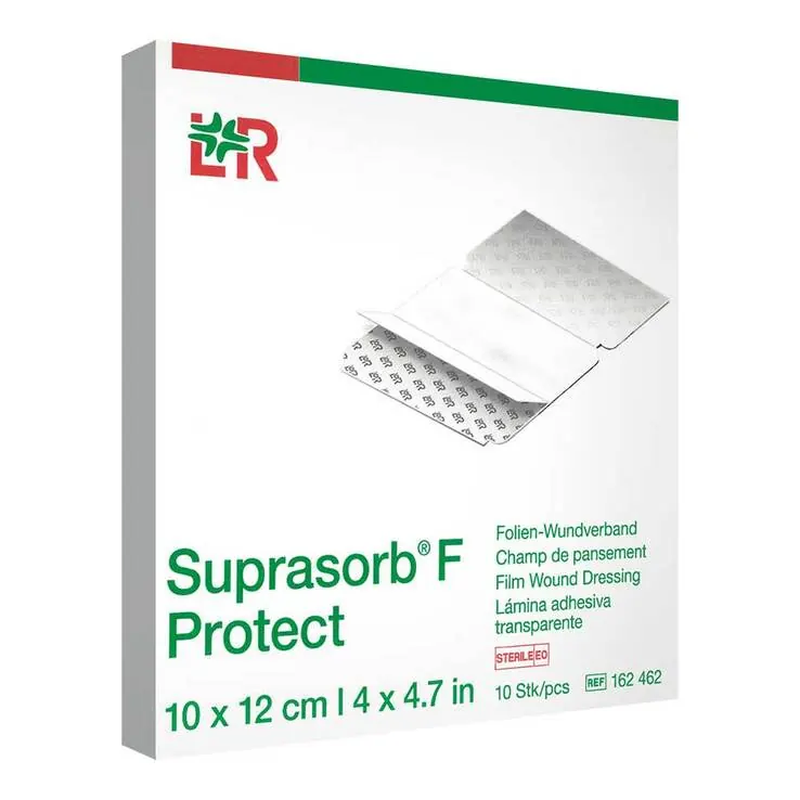Suprasorb F Folien Wundverband 10x12 cm steril, 10 St