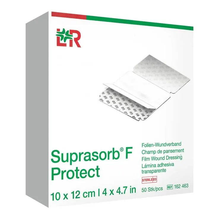 Suprasorb F Folien Wundverband 10x12 cm steril, 50 St