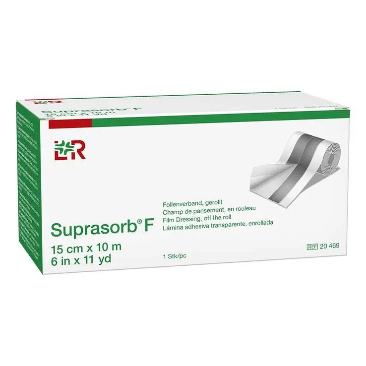 Suprasorb F Folien Wundverband 15 cmx10 m unste.Rolle, 1 St