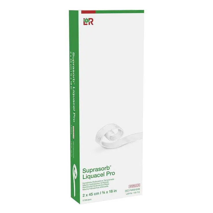 Suprasorb Liquacel Pro 2x45 cm Tamponaden, 5 St
