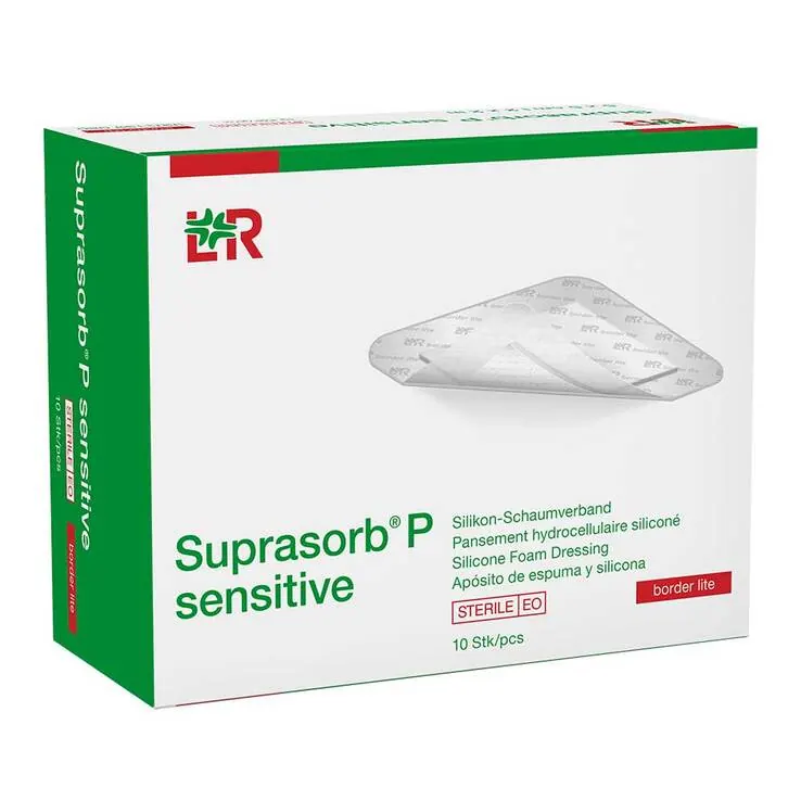 Suprasorb P sensitive PU-Schaumv.bor.lite 10x10cm, 10 St