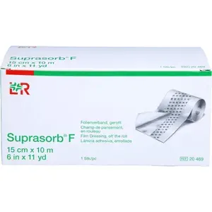 SUPRASORBFFolien-Wundverb.15cmx10munste.Rolle1St