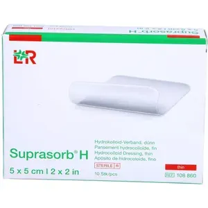 SUPRASORBHHydrokoll.Verb.dünn5x5cm10St