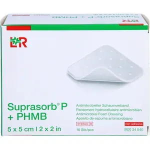 SUPRASORBP+PHMBSchaumverband5x5cm10St