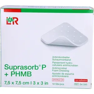 SUPRASORBP+PHMBSchaumverband7,5x7,5cm10St