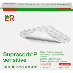 SUPRASORBPsensitivePU-Schaumv.non-bor.10x10cm10St