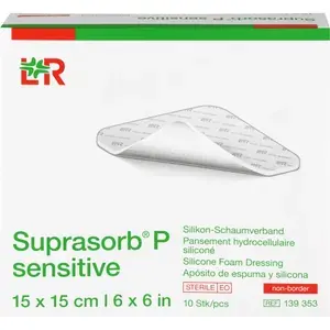SUPRASORBPsensitivePU-Schaumv.non-bor.15x15cm10St