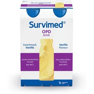 SURVIMEDOPDDRINKVanilleTrinkflasche4Stück