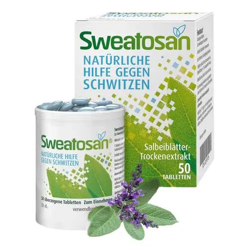 Sweatosan überzogene Tabletten, 50 St