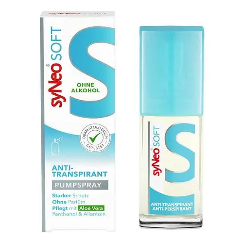 Syneo 5 soft Antitransparent ohne Alkohol Pumpspr.unisex, 30 ml