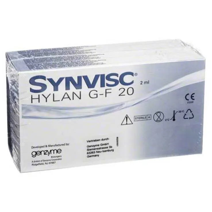 Synvisc Hyaluronsäure Spritzampullen, 3 St