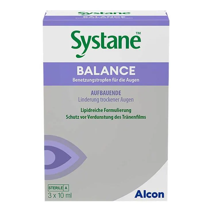 Systane Balance Augentropfen, 3X10 ml