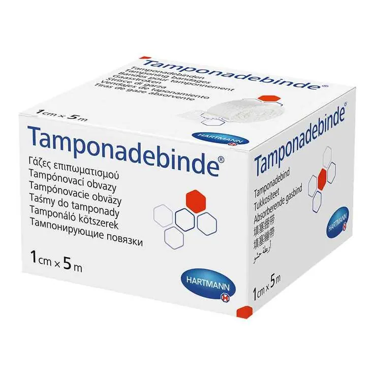 Tamponadebinde 1 cm x 5 m steril Hartmann, 1 St