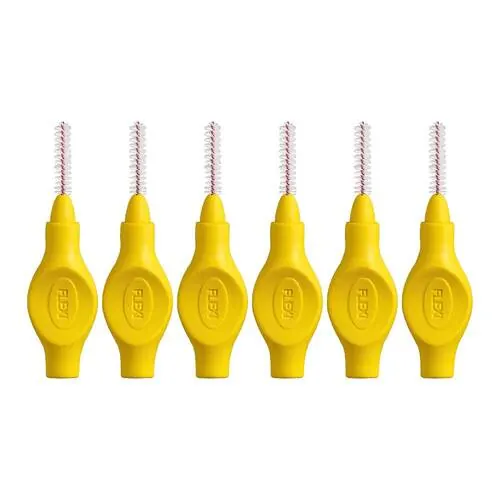 Tandex Flexi Interdentalbürste Phd 1.1 / Iso 3 lemon, 6X1 St
