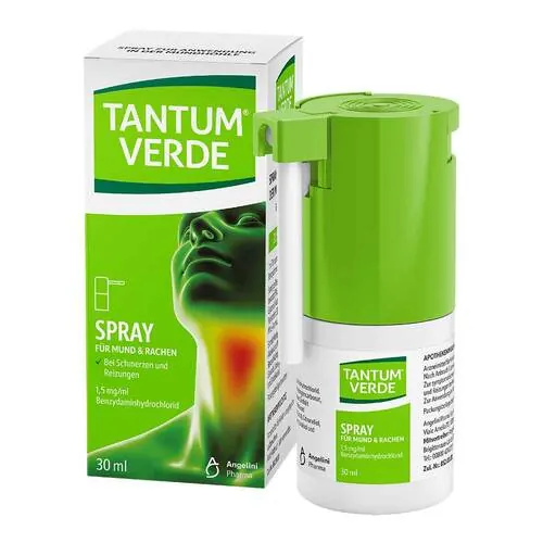 Tantum Verde 1,5 mg / ml Spray z.Anwen.i.d.Mundhöhle, 30 ml