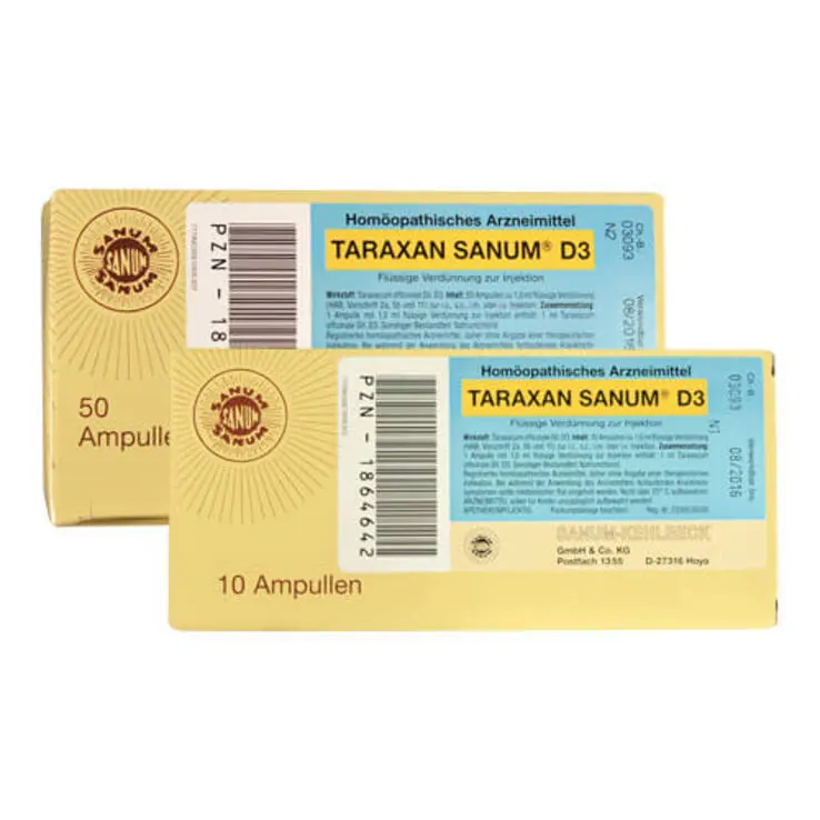 Taraxan D 3 Injektion Ampullen, 50X1 ml