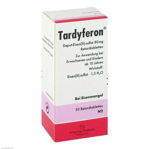 Tardyferon Depot-Eisen(II)-sulfat 80 mg Retardtab., 50 St
