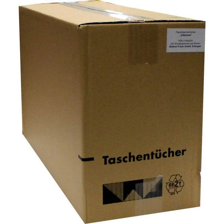 TASCHENTÜCHER Motiv Vitamine, 1 St