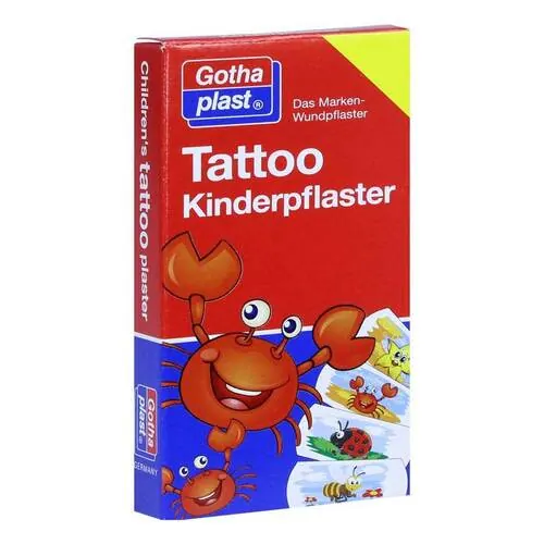 TATTOO Kinderpflaster 25x57 mm, 8 St
