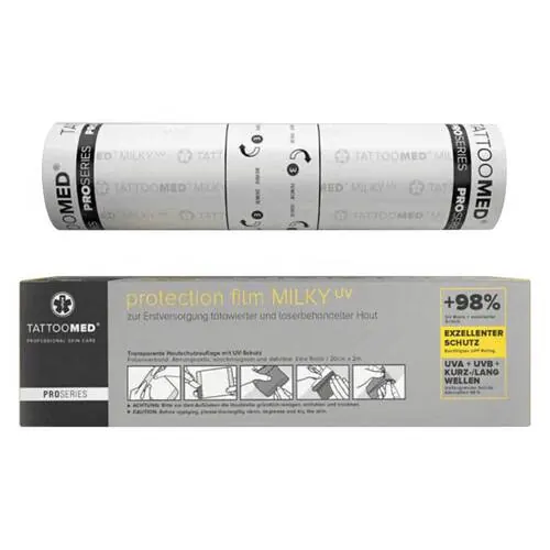 Tattoomed protection film Milky 15 cmx2 m, 10 St