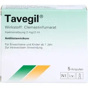 TAVEGILInjektionslösung2mg/2mlAmpullen5X2ml