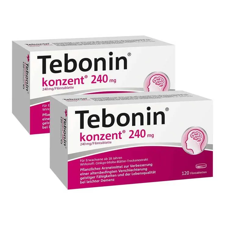 Tebonin konzent 240 mg Filmtabletten, 2x120 St