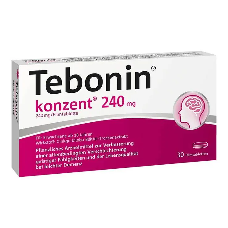 Tebonin konzent 240 mg Filmtabletten, 30 St