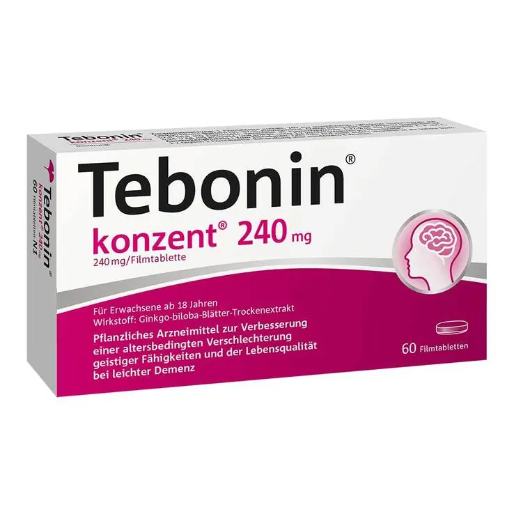 Tebonin konzent 240 mg Filmtabletten, 60 St