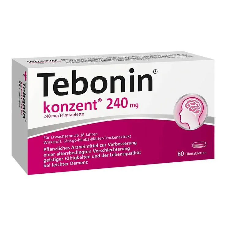 Tebonin konzent 240 mg Filmtabletten, 80 St