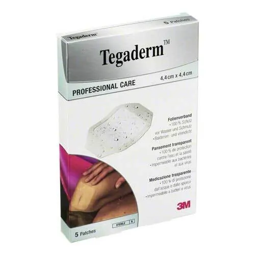 TEGADERM Film 4,4x4,4 cm 1622NP, 5 St