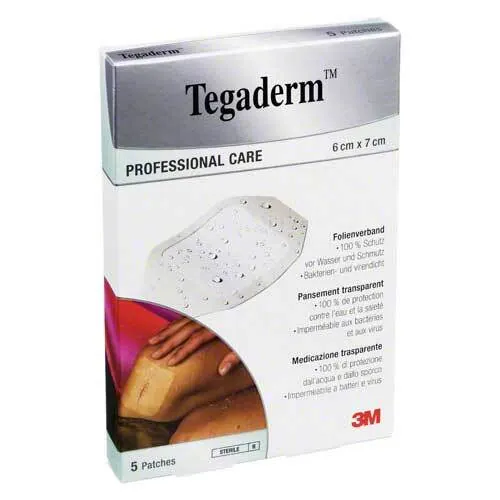 TEGADERM Film 6x7 cm 1624NP, 5 St
