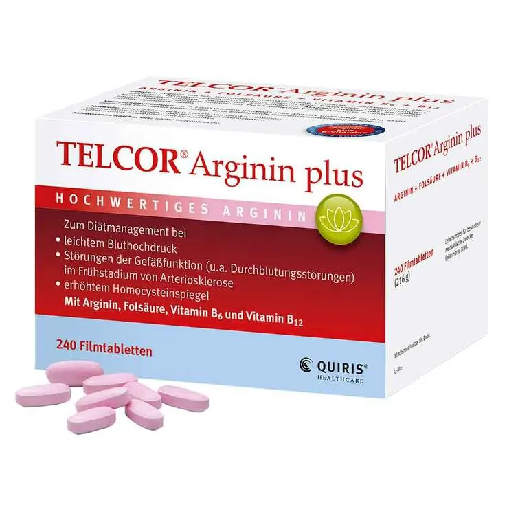 TELCOR® Arginin plus Filmtabletten, 240 St